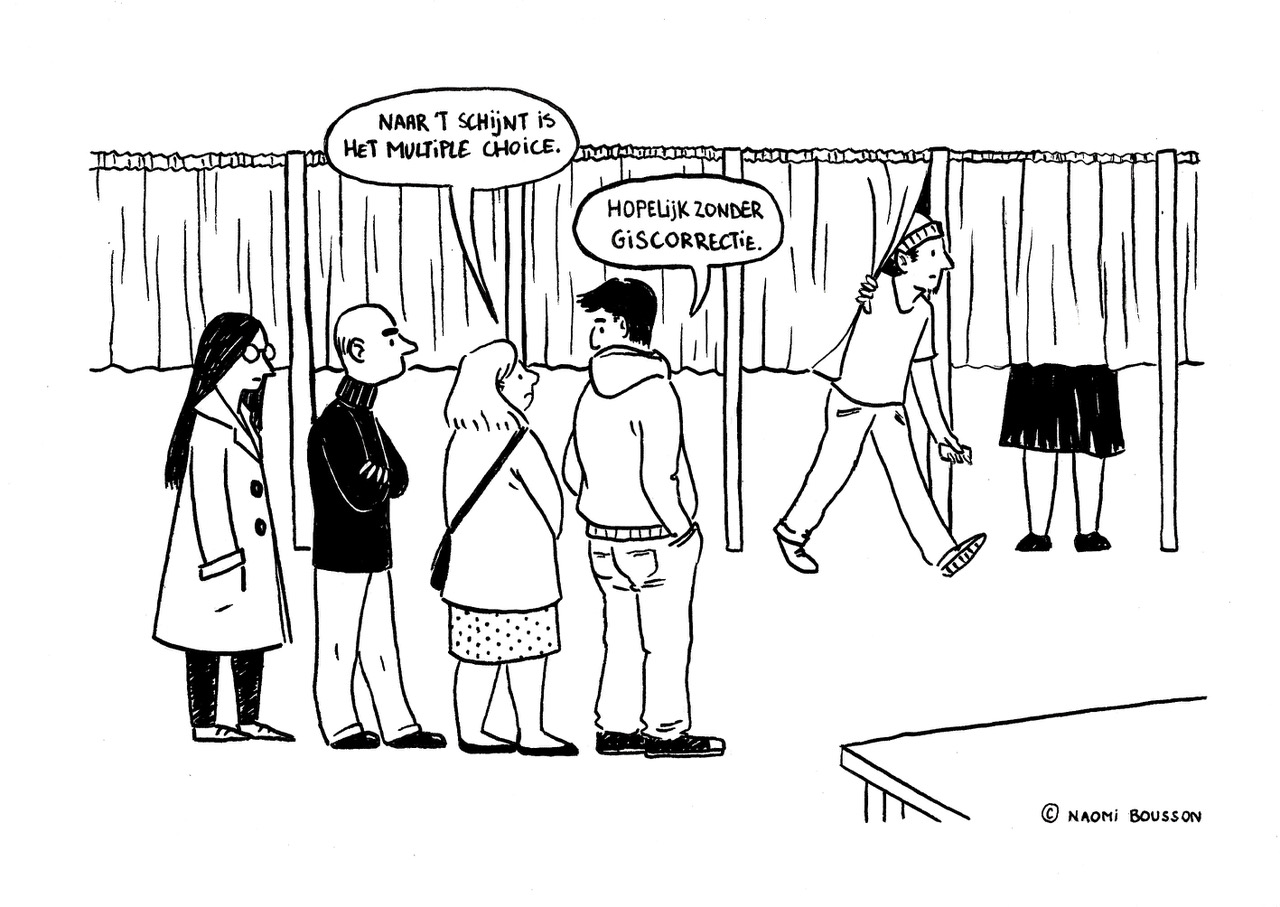 cartoon 117 (© Naomi Bousson| dwars)