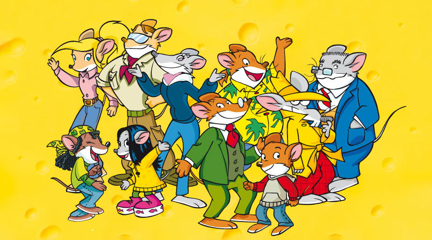 Geronimo Stilton (© Geronimo Stilton | dwars)