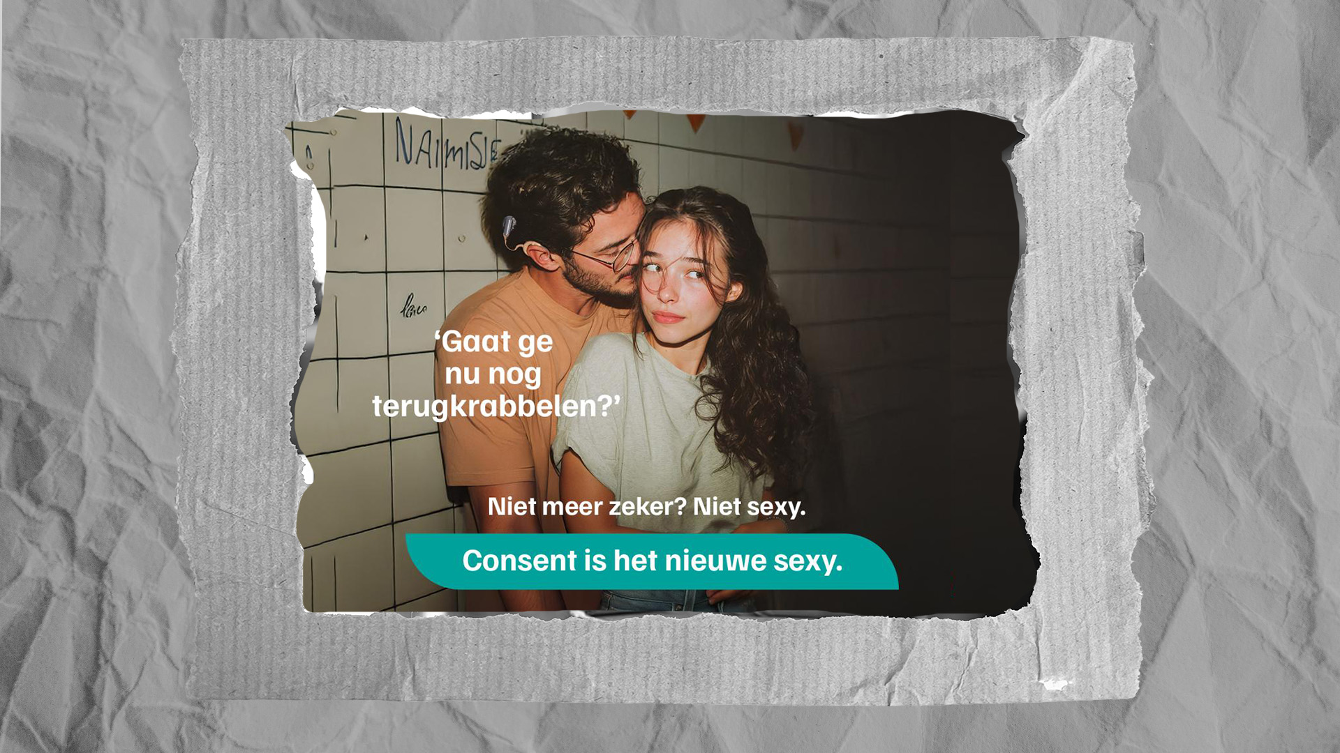  [CONSENT IS THE NEW SEXY] (© [Het Instituut voor de Gelijkheid van Vrouwen en Mannen (extern)] | dwars) 