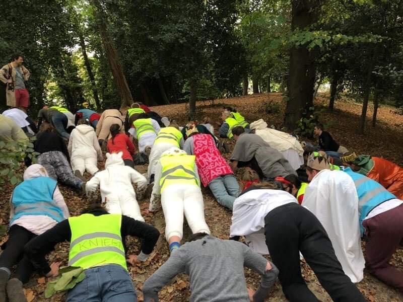 Studentendoop in het Park van Eden