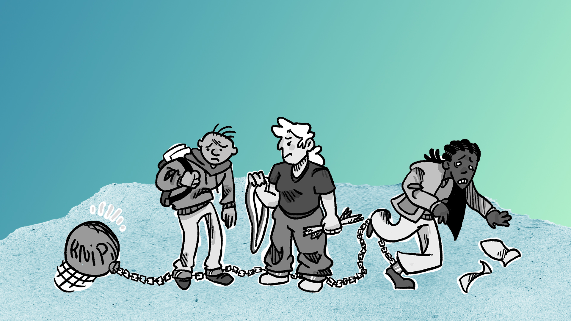  [DE STRIJD TEGEN DE EEUWIGE STUDENT] (© [Ezri Hofstede] | dwars) 