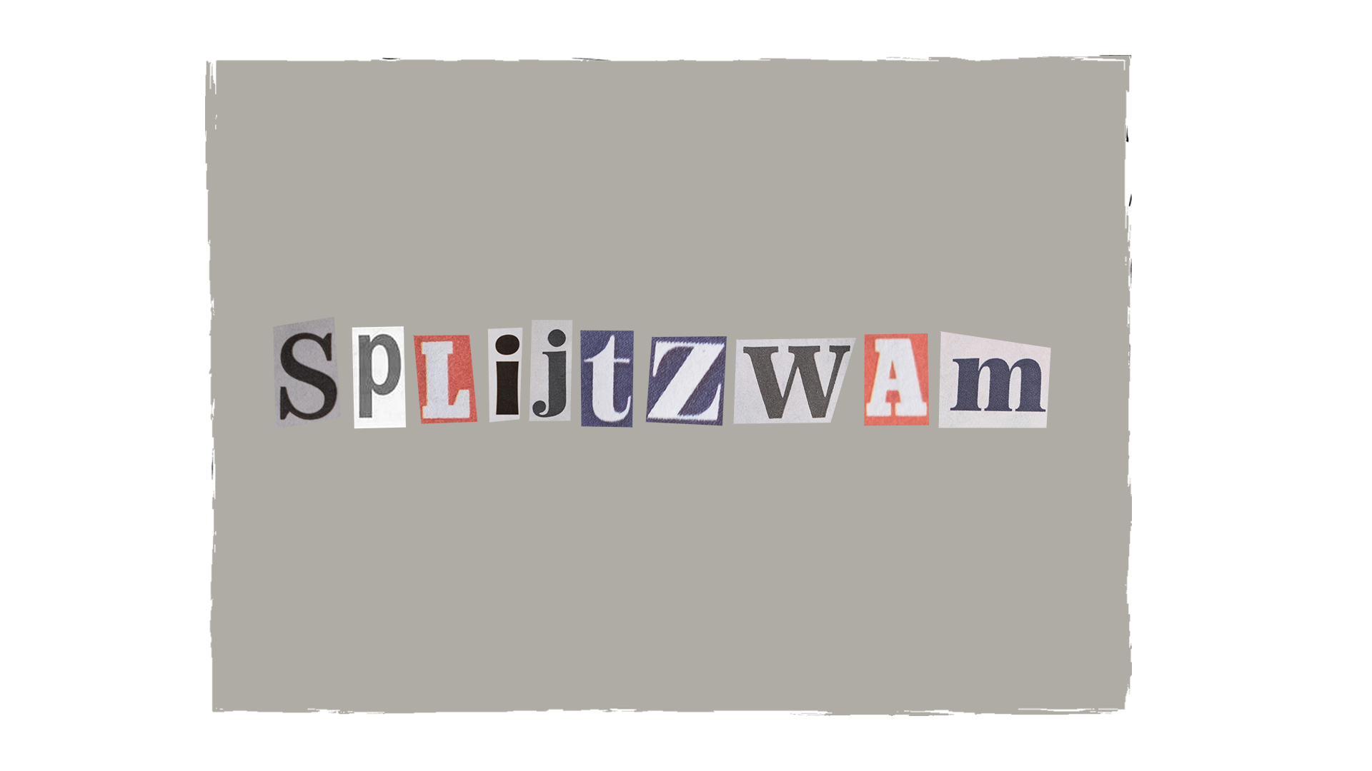 [SPLIJTZWAM] (© [Eline Van de Weyer] | dwars) 