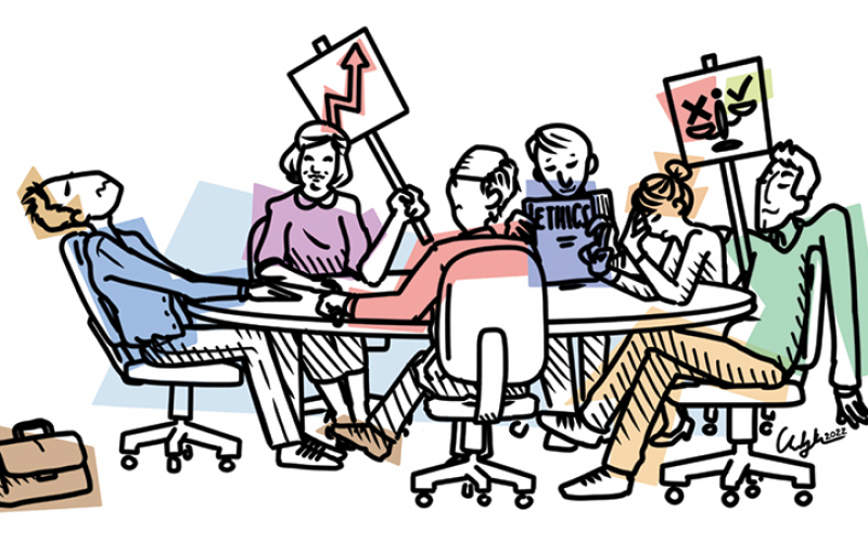 een commissie integriteit (© Linde Verheyden | dwars)