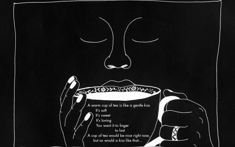 a warm cup of tea (© Anne Leupen | dwars)