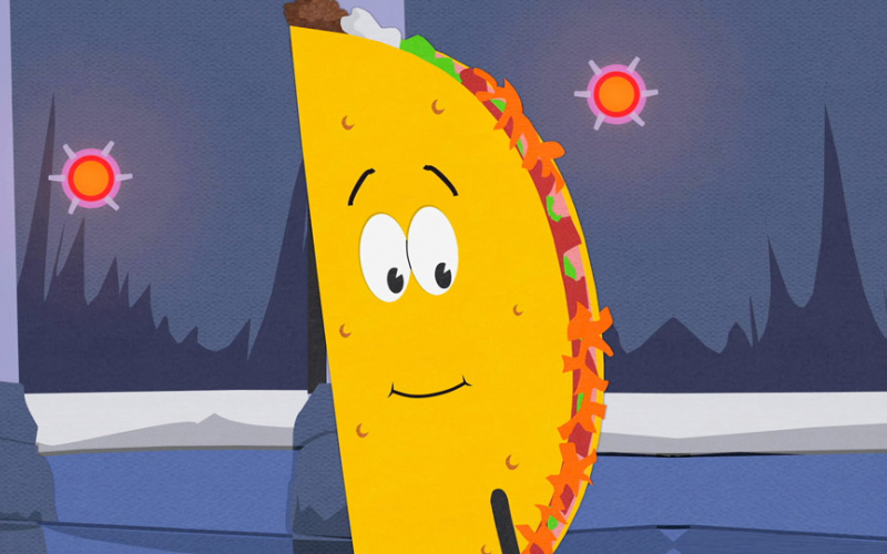 South Park taco (© South Park)