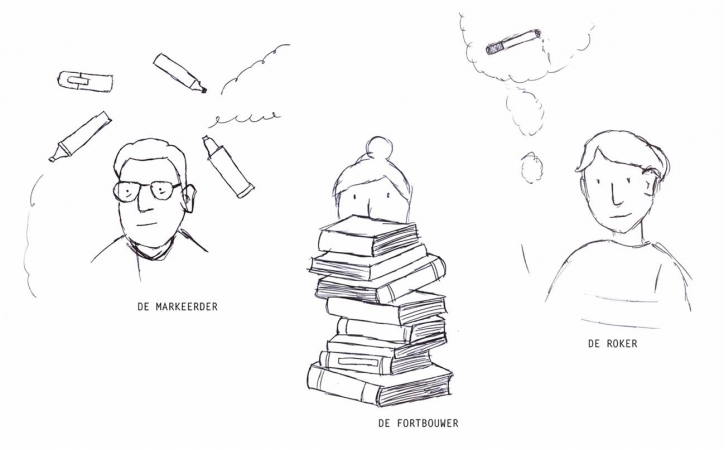 types studerende studenten (© Lisa Decré | dwars)