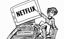 geschiedenisinstituut Netflix (© Lie van Roeyen | dwars)