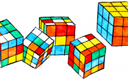 Rubiks Kubuswedstrijden Natasja dwars