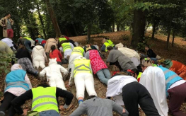 Studentendoop in het Park van Eden