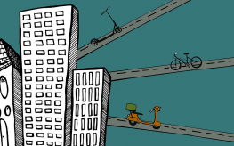 wildgroei aan mobiliteit (© Camille Van Landegem | dwars)