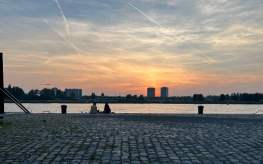 zonsondergang
